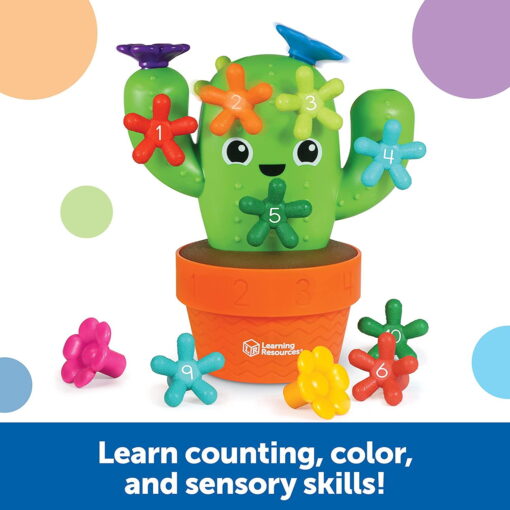 Joc de potrivire cu numere - Cactusul Carlos, Learning Resources, LER9125, 765023091250 - imagine 3