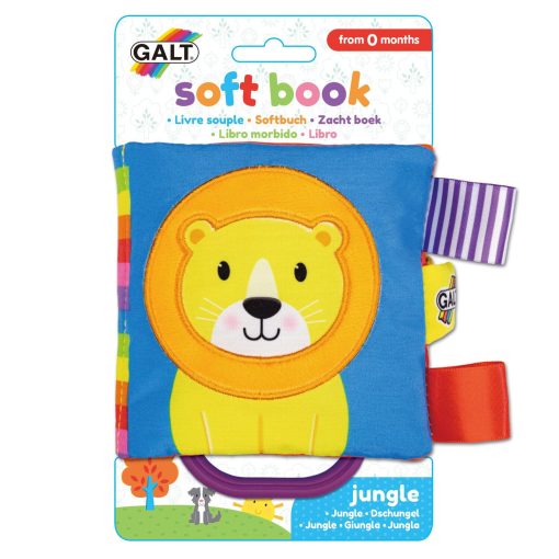 Soft Book: Carticica moale Jungle, Galt, 1003703, 5011979548771