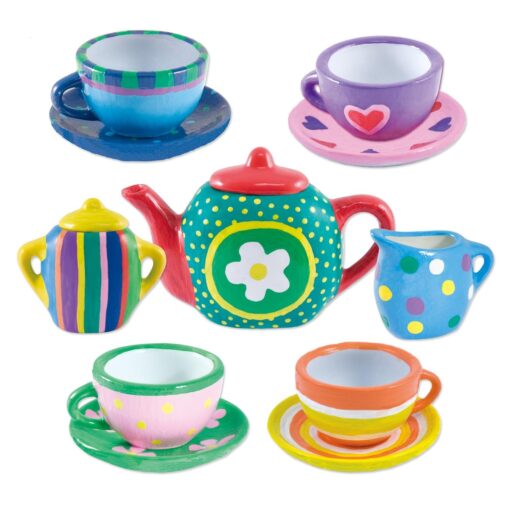 Set ceramica: Picteaza un set de ceai, Galt, A3975K, 5011979523020 - imagine 9