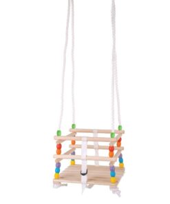 Leagan din lemn pentru copii, BIGJIGS Toys, BJ771, 691621047712