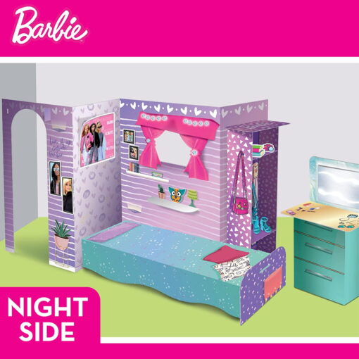 Creeaza si decoreaza - Apartamentul lui Barbie, LISCIANI, L92000, 8008324092000 - imagine 4