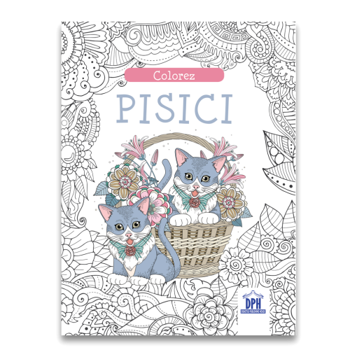 Colorez pisici - carte de colorat, DPH, 978-606-048-379-3, 5948495005511