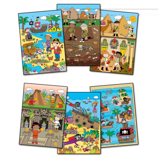Water Magic: Carte de colorat Vanatoarea de comori, Galt, 1005551, 5011979626394 - imagine 4