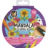 Carte de colorat - Mandale (mov), Grafix, 150080, 8715427092348