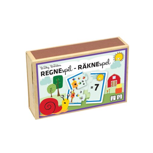 Puzzle matematic - Invat sa numar, Barbo Toys, BAR6381, 5704976063810