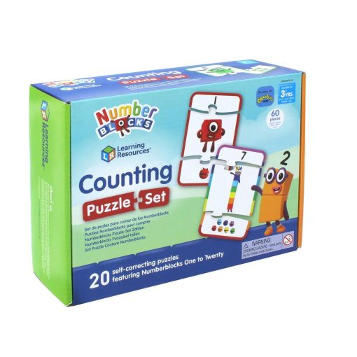 Puzzle - Invat sa numar de la 1 - 20 - Numberblocks, Hand2Mind, HM95401-UK, 5055506410414
