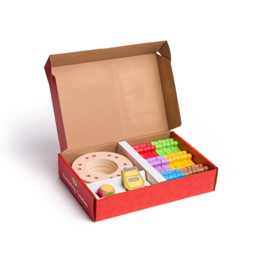 Joc indemanare - Cursa ursuletilor, BIGJIGS Toys, 33025, 691621810255 - imagine 5