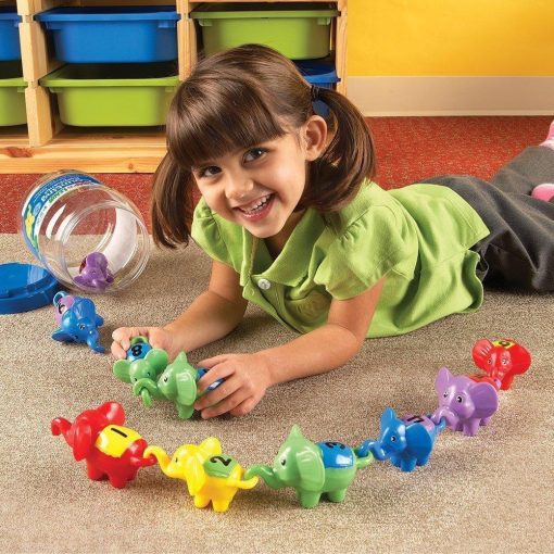 Elefantei cu cifre, Learning Resources, LER6703, 765023867039 - imagine 5