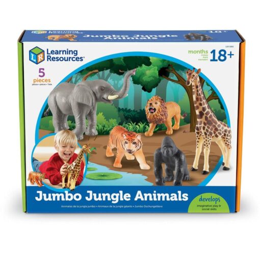 Joc de rol - Animalute din jungla, Learning Resources, LER0693, 765023806939 - imagine 5