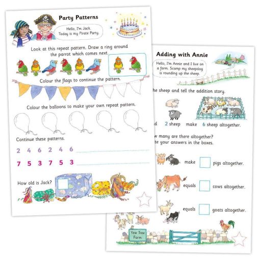Carte cu activitati si abtibilduri - Numaratul distractiv, Galt, L3143B, 5011979382078 - imagine 2
