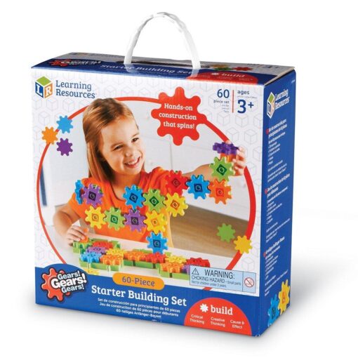 Gears! Gears! Primul meu set de construit, Learning Resources, LER9148, 765023091489 - imagine 6