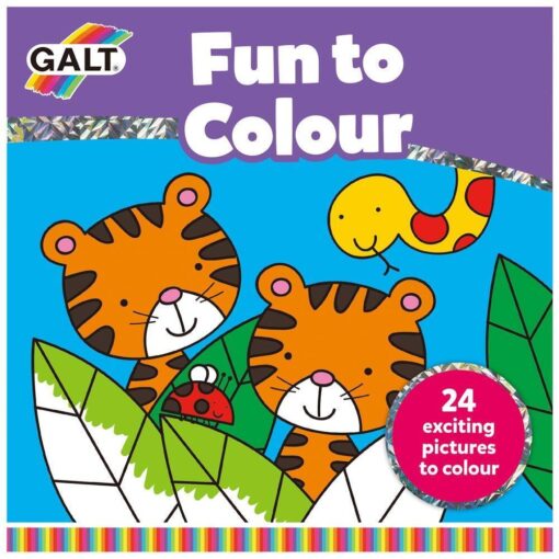 Carte de colorat  Fun to Colour, Galt, 1004750, 5011979576941