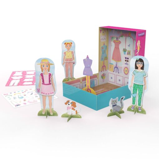 Set creativ - Atelierul de hainute, Educational Insights, EI-1551, 086002015518 - imagine 3