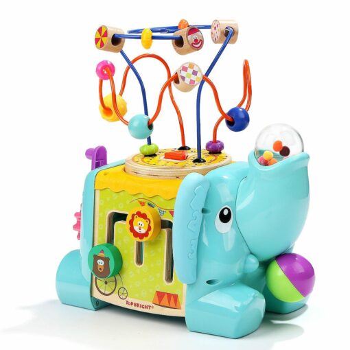 Centru de activitati 5 in 1 - Elefantel, Topbright, 120384, 6971325131127 - imagine 2