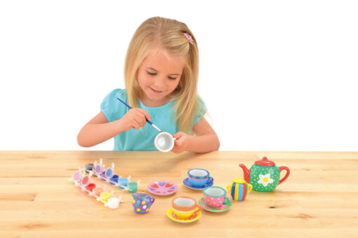 Set ceramica: Picteaza un set de ceai, Galt, A3975K, 5011979523020