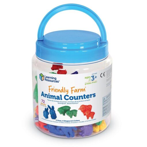 Ferma prietenoasa - animalute, Learning Resources, LER0180, 765023005301 - imagine 3