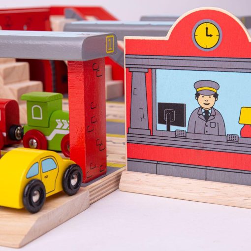Gara centrala, BIGJIGS Toys, BJT272, 691621092729 - imagine 6