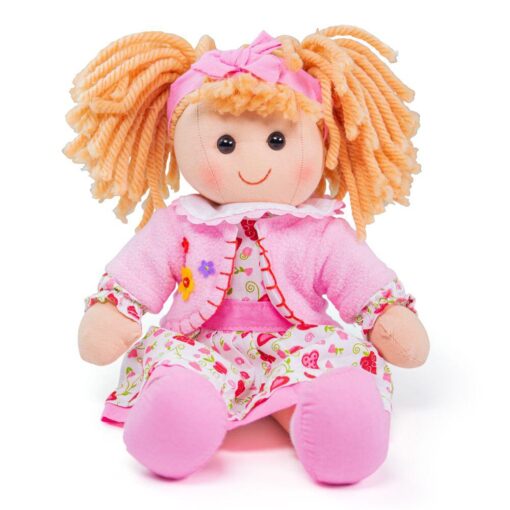 Papusa Kelly - 34 cm, BIGJIGS Toys, BJD013, 691621350133