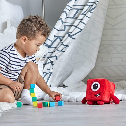 Mascota din plus Numberblocks - Unu, Hand2Mind, HM94553-UK, 5055506409906 - imagine 2