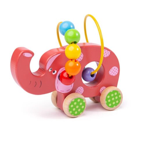 Jucarie dexteritate - Elefantel, BIGJIGS Toys, BB071, 691621490716