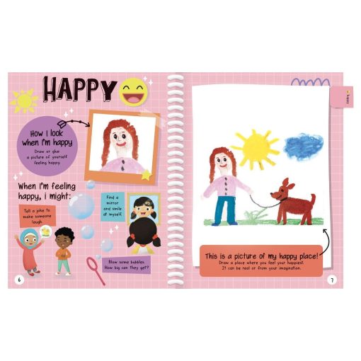 Jurnal cu activitati - Emotiile mele (lb.engleza), Hand2Mind, 94486, 848850117536 - imagine 2