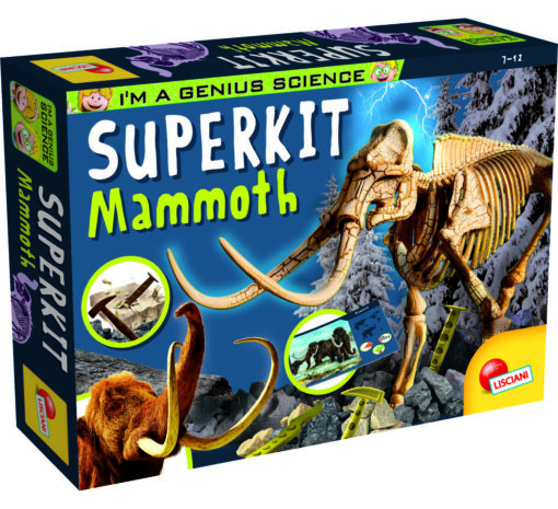 Experimentele micului geniu - Kit paleontologie mamut, LISCIANI, L79964, 8008324079964