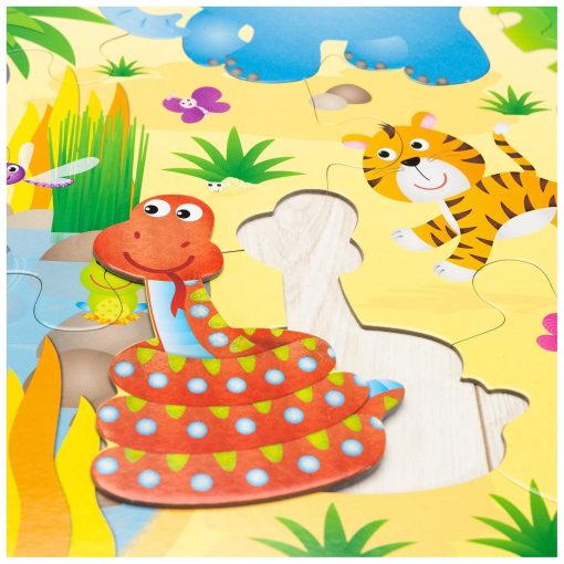 Puzzle Podea: Jungla (30 piese), Galt, A0858B, 5011979316936 - imagine 4