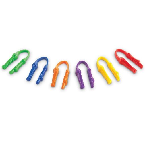 Set 12 pensete uriase - Aligator, Learning Resources, LER2963, 765023029635 - imagine 3