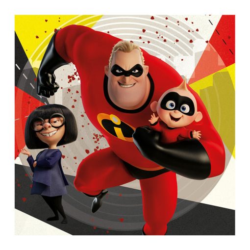 Puzzle - Incredibilii 2 ( 3 x 55 piese), Dino, 335318, 8590878335318 - imagine 2