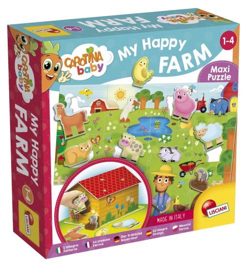 Puzzle 3D - Ferma mea vesela, LISCIANI, L92567, 8008324092567