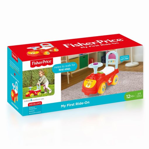 Prima mea masinuta hazlie, Fisher Price, FP1801, 8690089018014 - imagine 3