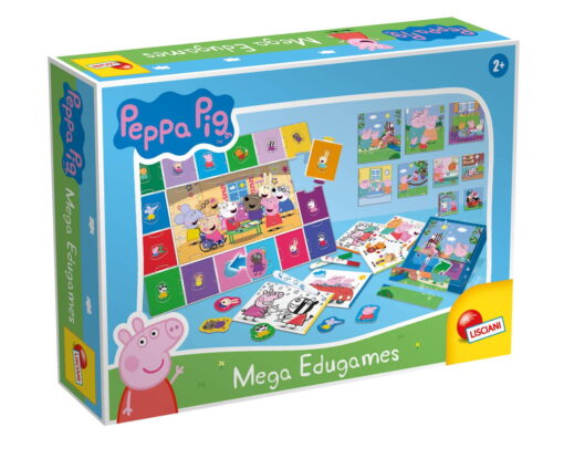 Super colectia mea de jocuri - Peppa Pig, LISCIANI, L92062, 8008324092062