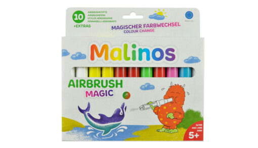 Set 10 carioci magice de suflat, MALINOS, 300968, 4260631424194