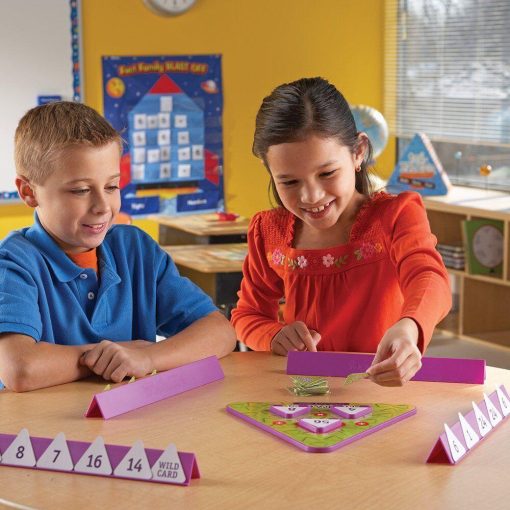 Joc de matematica tri-FACTa - Inmultiri si impartiri, Learning Resources, LER3039, 765023030396 - imagine 7