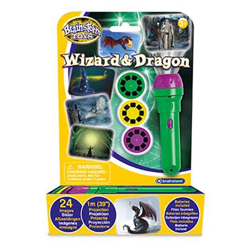 Proiector tip lanterna - Dragon si vrajitor, Brainstorm, E2079, 5060122735216
