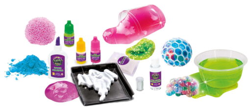 Experimente geniale - Laboratorul de slime	fluorescent, LISCIANI, LEN89239, 8008324094578 - imagine 3