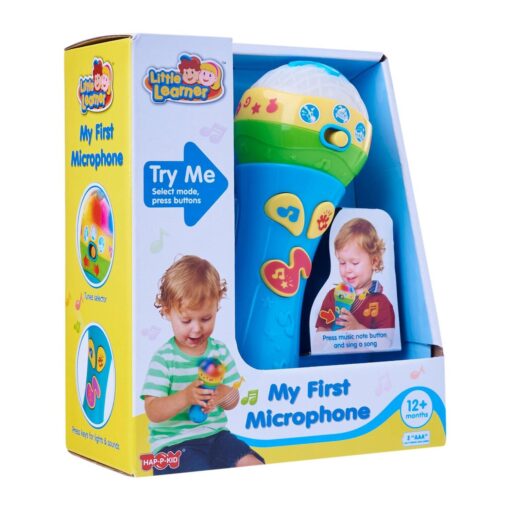 Jucarie muzicala - Primul meu microfon, Little Learner, 4215T, 672552421574 - imagine 3