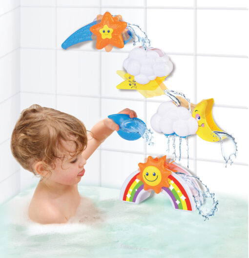 Jucarie pentru baie - Vremea, Little Learner, 4338, 672552433805 - imagine 2