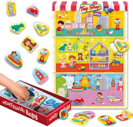 Cutiuta Montessori - Magazinul de jucarii, LISCIANI, L92734, 8008324092734 - imagine 2