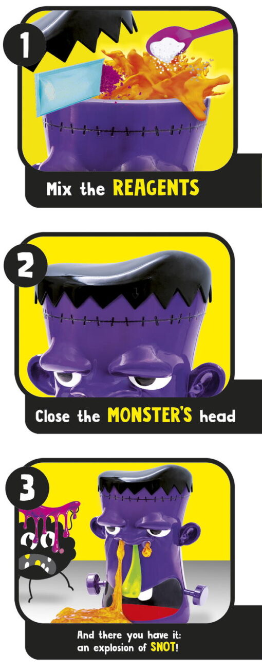 Set experimente - Mucus Monster, LISCIANI, LEN82766, 8008324087969 - imagine 3