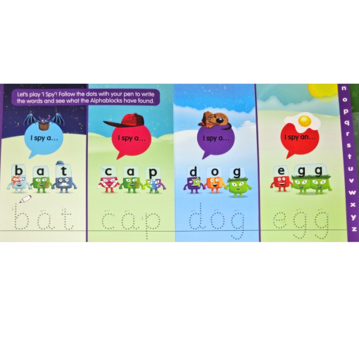 Carticica Scriu si sterg Alphablocks - Primele cuvinte, Alphablocks, 9781782269571 - imagine 3