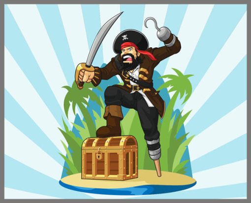 Proiector tip lanterna - Pirati, Brainstorm, E2058, 5060122733656 - imagine 6