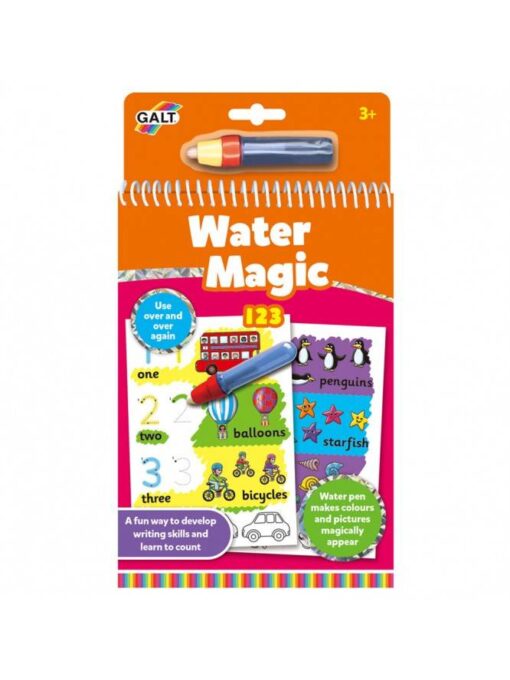 Water Magic: Carte de colorat 123, Galt, 1105449, 5011979577030