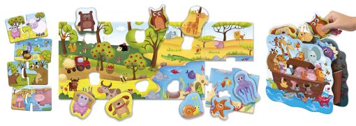 Joc potrivire 3D - Animalute haioase, LISCIANI, L92536, 8008324092536 - imagine 2