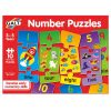 Puzzle cu numere (3 piese), Galt, 1105050, 5011979526595