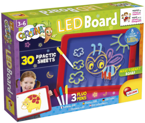 Tablita pentru desen cu LED, LISCIANI, LEX77441, 8008324086740