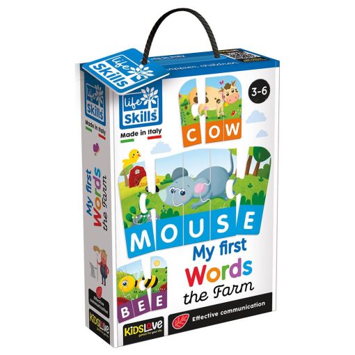 Puzzle Life Skills - La ferma, LISCIANI, LEN72507, 8008324087778