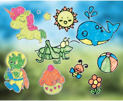 Decoratiuni reflectorizante pentru geam, Brainstorm, B8506, 5060122734905 - imagine 9