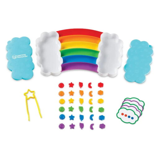 Set de sortat  - Curcubeu, Learning Resources, LER3378, 765023033786 - imagine 3