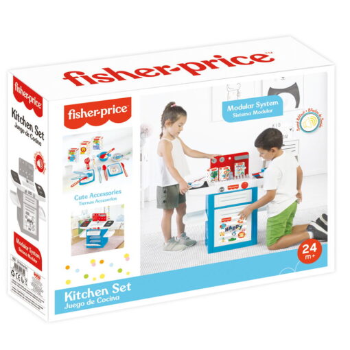 Bucatarie moderna pentru copii, Fisher Price, FP1835, 8690089018359 - imagine 3